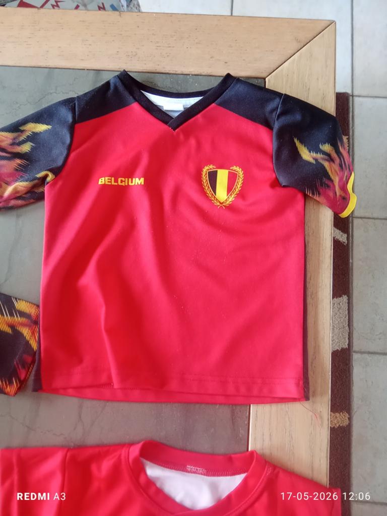 Voetbalshirt kinderen Rode duivels, Enlèvement, Maillot