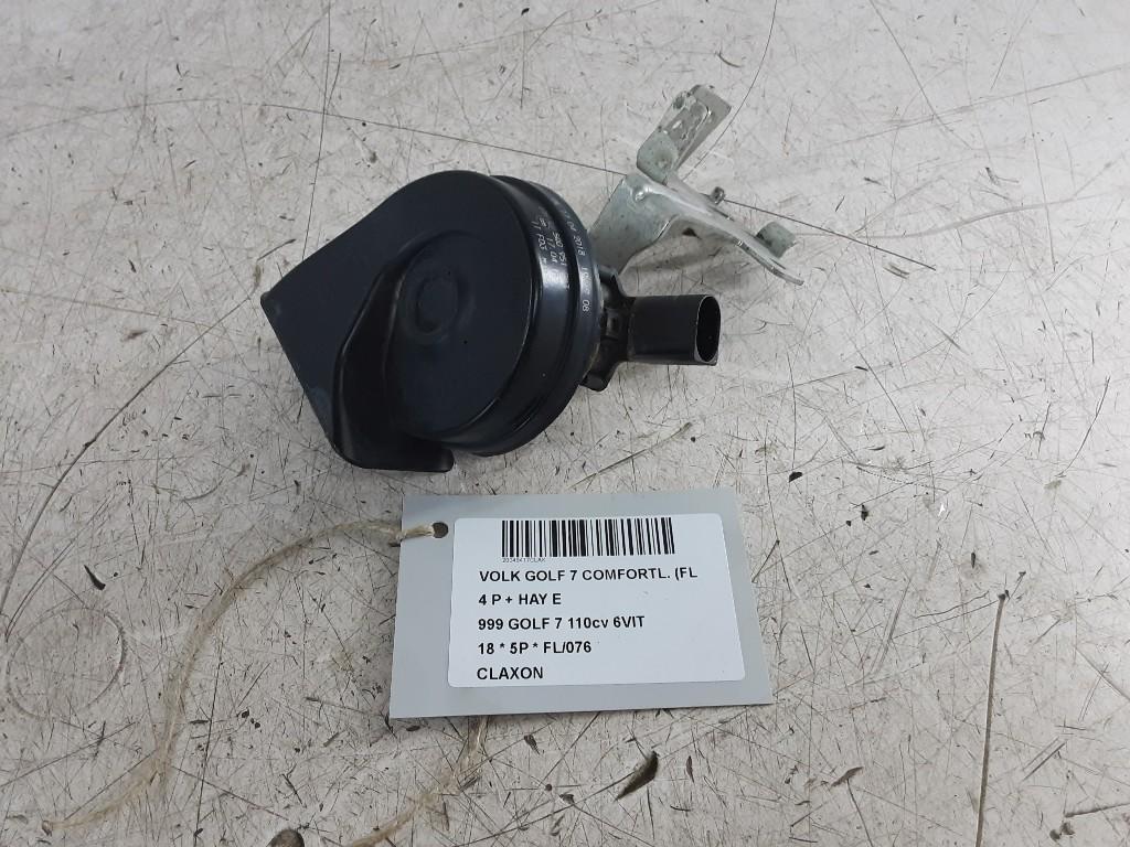 CLAXON Volkswagen Golf VII (AUA) (5Q0951223), Gebruikt, Volkswagen, Mevr. I. Hauben, Rue de l'Espoir 34 34
4030  GRIVEGNÉE, BE