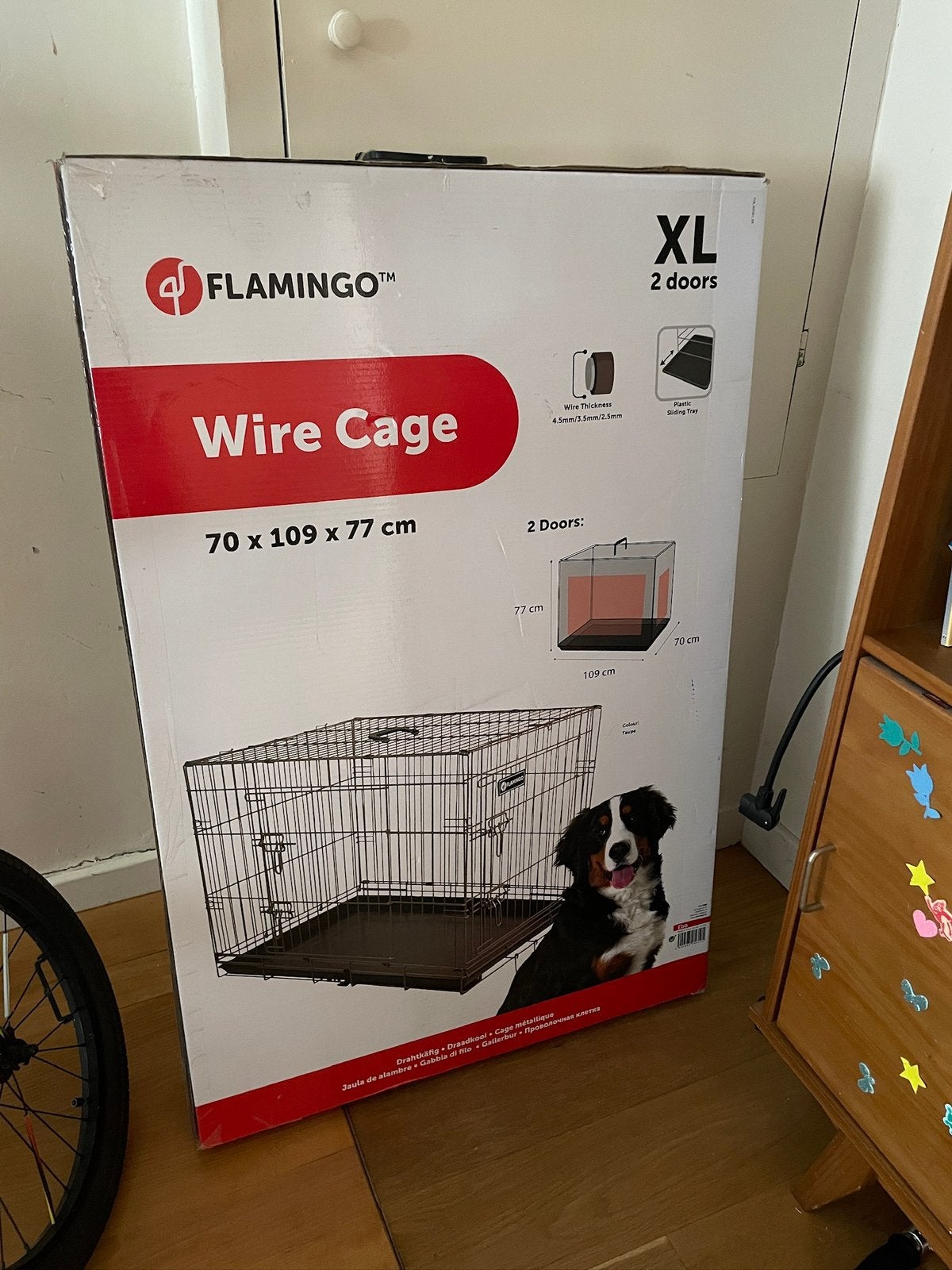 XL hondenbench, Ophalen, Zo goed als nieuw
