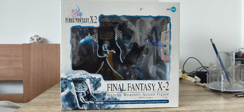 figurine ARTFX Final fantasy 10: heretic yojimbo (RARE), Enlèvement ou Envoi, Comme neuf, Fantasy