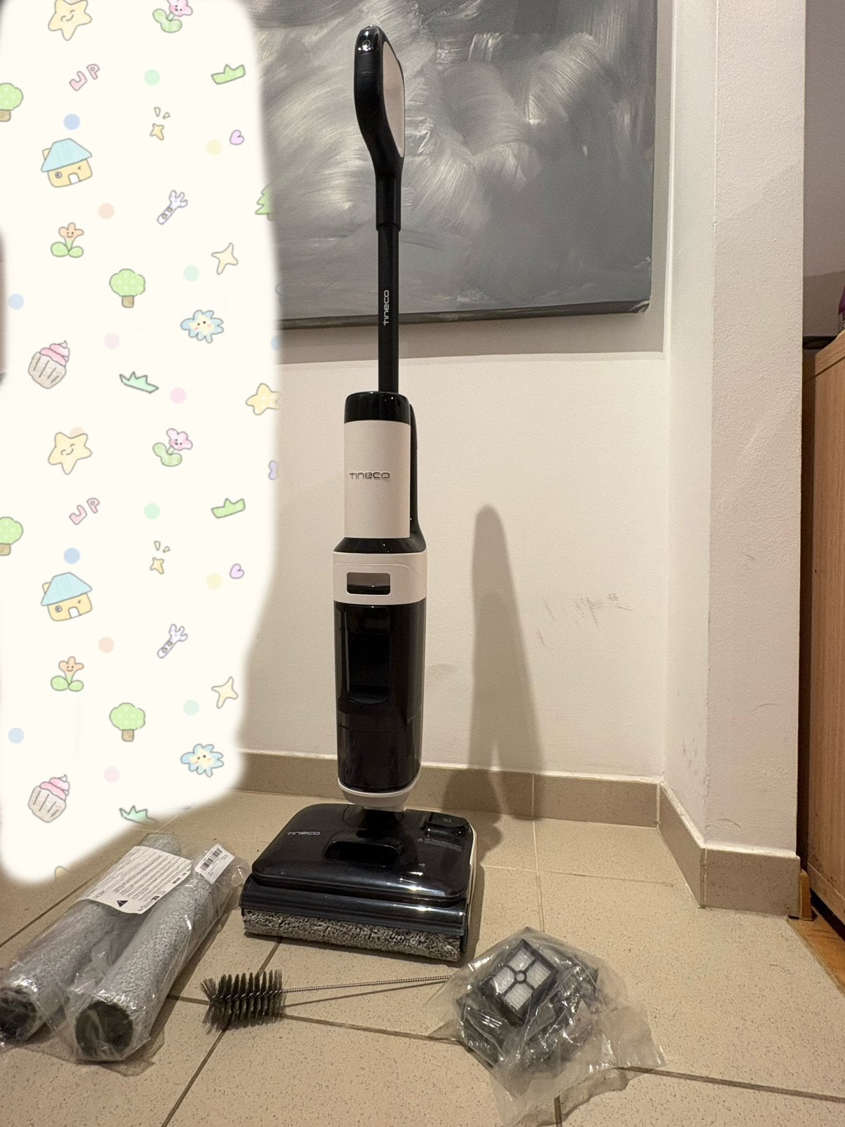 Tineco Floor One Stretch S6 Vacuum, Elektronische apparatuur, Stofzuigers, Ophalen, Overige merken, Gebruikt, Waterstofzuiger