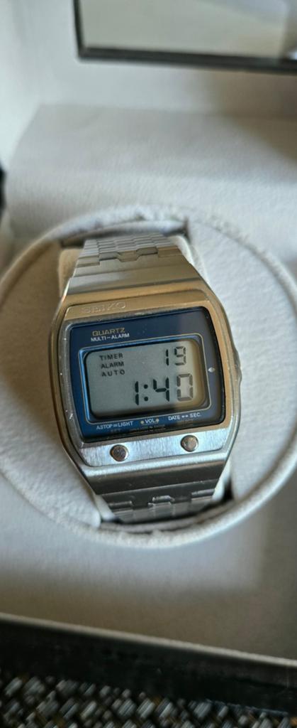 SEIKO A039 PAN AM digit uurwerk jaren 70., Ophalen of Verzenden, Seiko