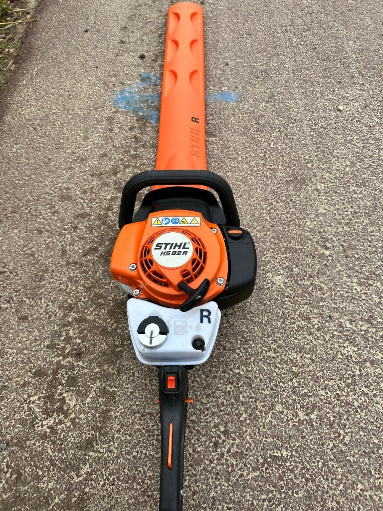 Stihl hs 82 R 75 cm, Ophalen