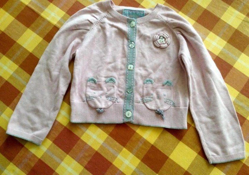 Cardigan Next fille 4 ans, Enlèvement ou Envoi, Pull ou Veste, Comme neuf, Next