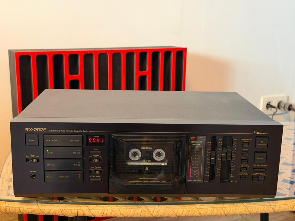 NAKAMICHI RX-202e, Enlèvement