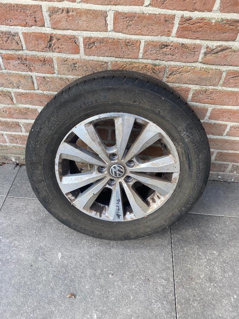 À vendre Jante VW, Autos : Pièces & Accessoires, Pneus & Jantes, 215 mm, 16 pouces, Véhicule de tourisme, Pneus été