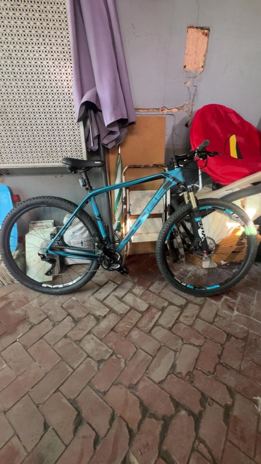 Cube mountain bike, Hardtail, Ophalen, Zo goed als nieuw, Schijfrem