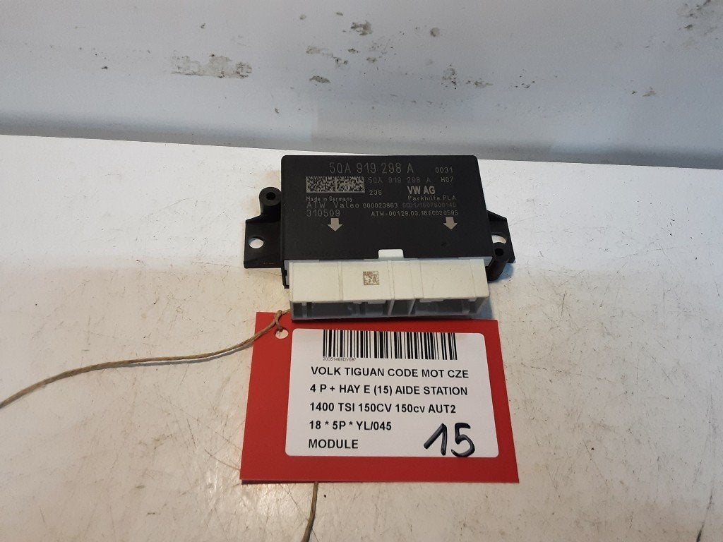 UNITE ELECTRONIQUE Volkswagen Tiguan (AD1) (5Q0919298A), Volkswagen, Mevr. I. Hauben, Utilisé, Rue de l'Espoir 34 34
4030  GRIVEGNÉE, BE