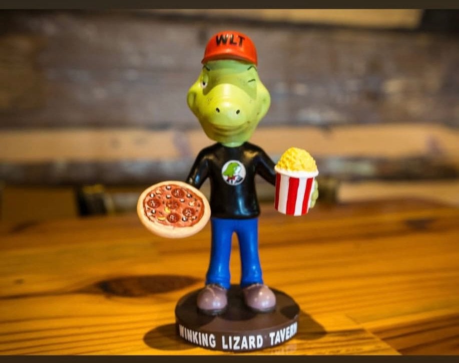 Duvel winking lizard bobberhead 2026, Verzenden, Zo goed als nieuw