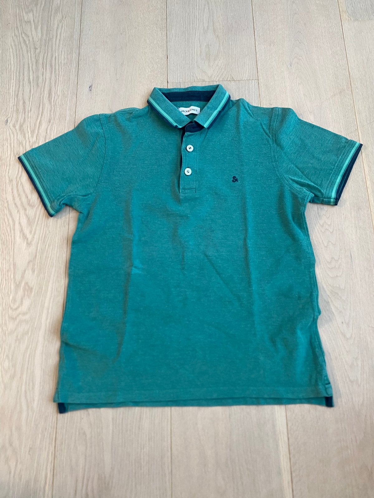 Polo vert Jack & Jones, Enlèvement ou Envoi, Comme neuf, Taille 46 (S) ou plus petite, Vert