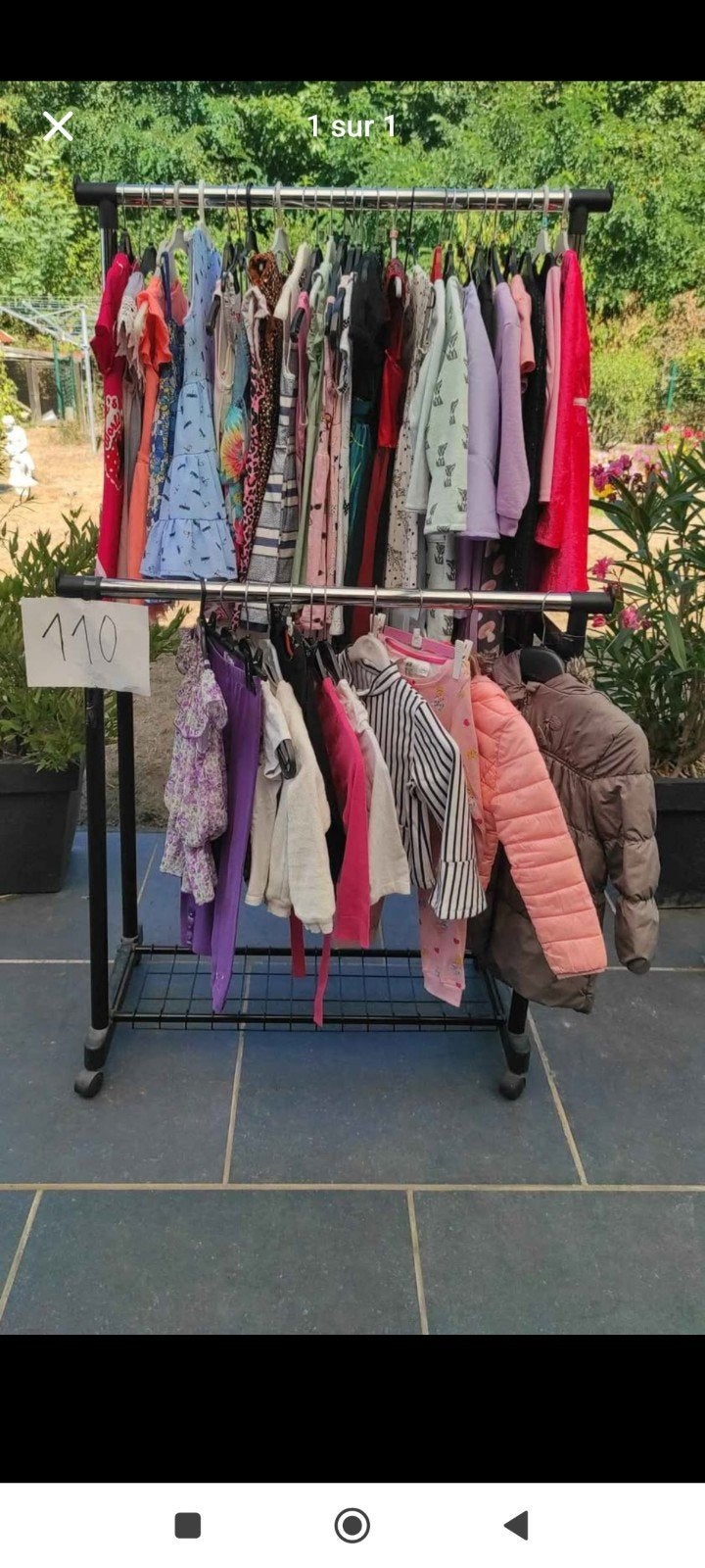 vêtements fille taille 110(5ans), Enlèvement, Fille, Manteau