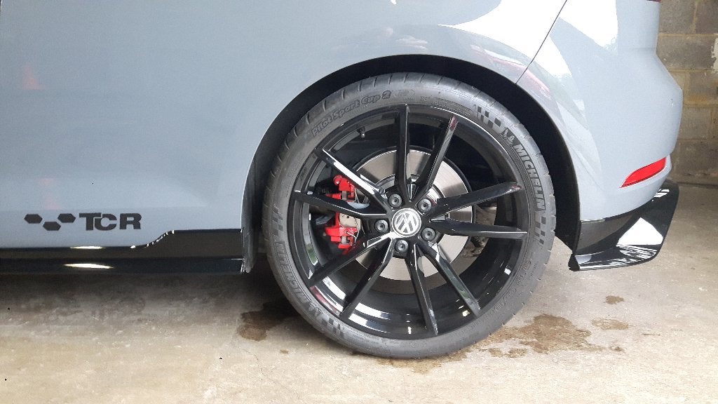 Jantes et Pneus " PRETORIA BLACK " 19 " Golf GTI TCR, Autos : Pièces & Accessoires, Pneus & Jantes, Pneus et Jantes, Pneus été