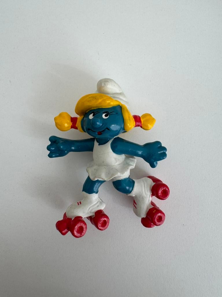 Schtroumpfette vintage, Collections, Schtroumpfs, Enlèvement ou Envoi, Utilisé, Schtroumpfette, Poupée, Figurine ou Peluche