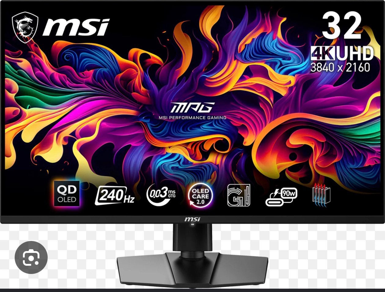 MSI MPG 321URX QD-OLED 4K 32”. Incl Garantie tot 01/2028, Computers en Software, Ophalen, Zo goed als nieuw