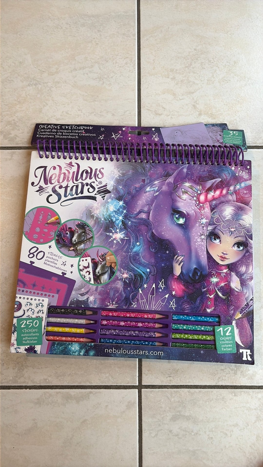 Nebulous stars ~ creative sketchbook, Verzenden, Zo goed als nieuw