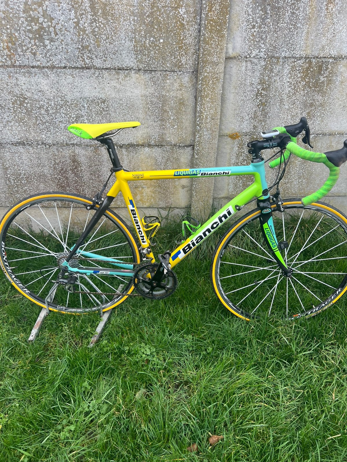 Vélo Bianchi, Enlèvement, Comme neuf