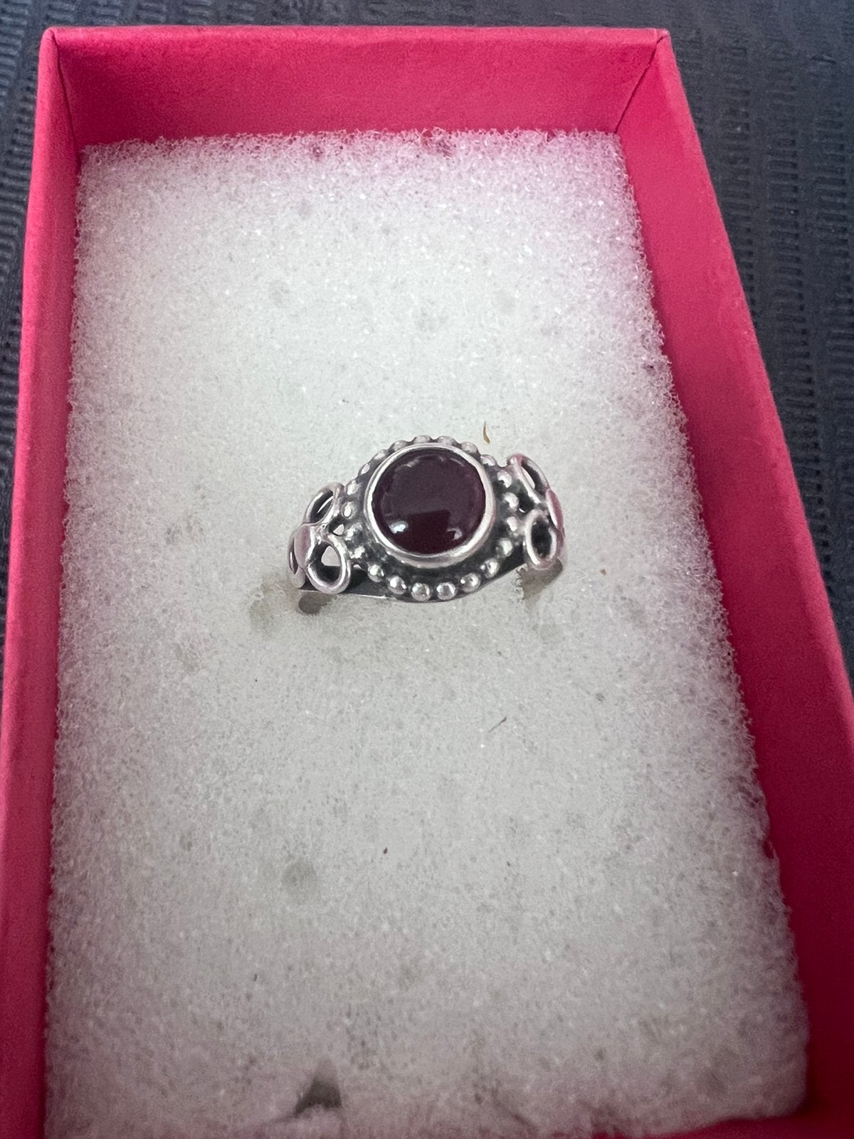 Vintage zilver ring 925, Handtassen en Accessoires, Ophalen of Verzenden, Zo goed als nieuw, Zilver