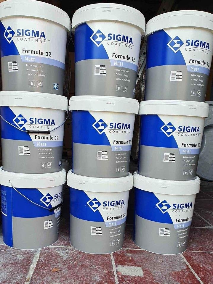 PEINTURE  SIGMA FORMULE 12, Bricolage & Construction, Neuf, 20 litres ou plus, Enlèvement, Peinture