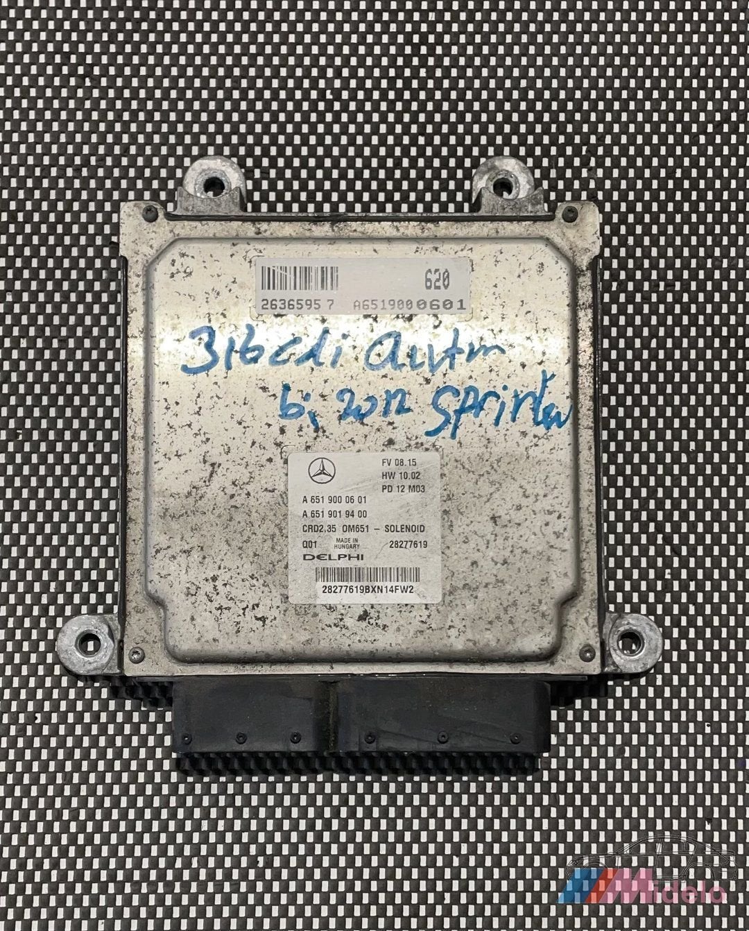MERCEDES SPRINTER MOTORMANAGEMENT COMPUTER A6519000601, Gebruikt, -, Ophalen of Verzenden, -