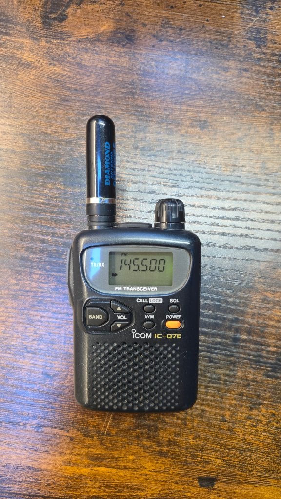 Icom IC-Q7E Dualband, Enlèvement ou Envoi, Utilisé, Émetteur et Récepteur