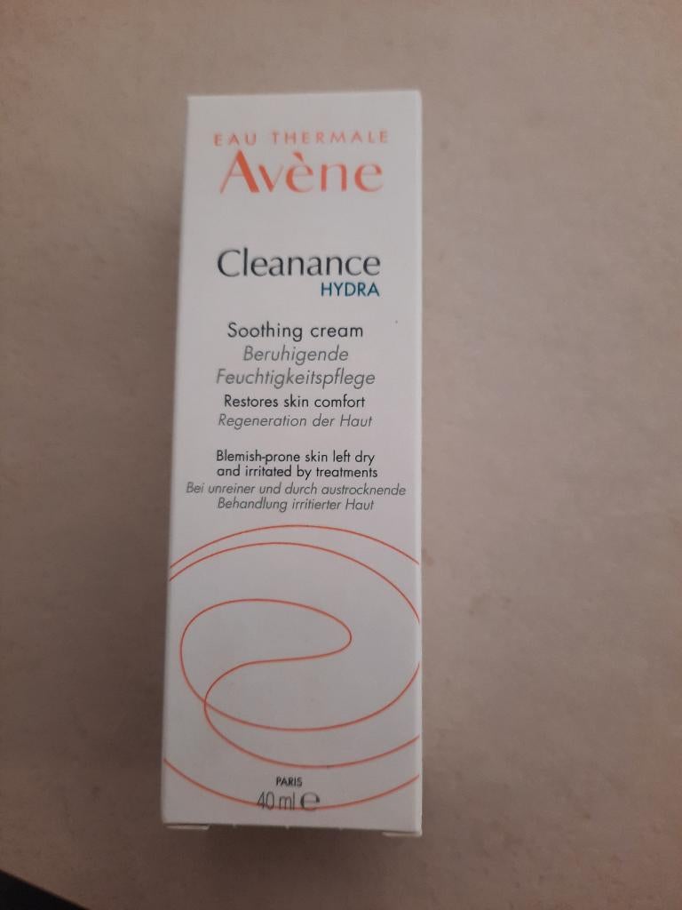 Avene Cleanance Hydra 40 ml, Ophalen of Verzenden, Nieuw, Gehele gezicht, Verzorging