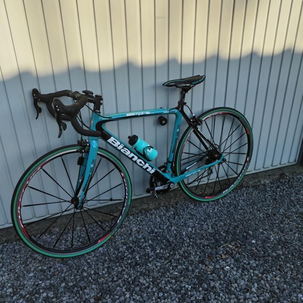 Vélo de route Bianchi Sempre Pro 2017, Enlèvement