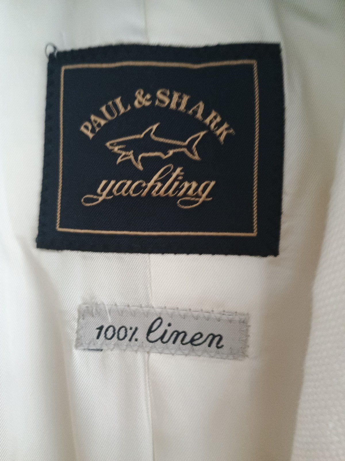 Blazer de yachting en lin Paul & Shark 36/IT40, Enlèvement ou Envoi, Comme neuf, Manteau, Paul&Shark