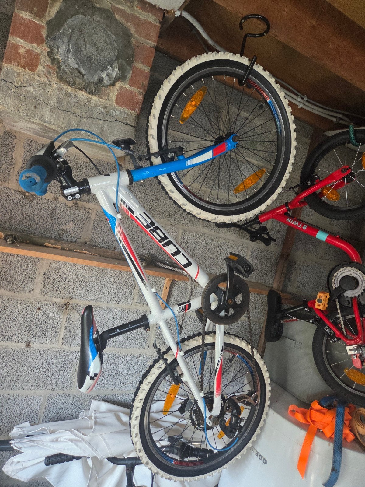 Kinderfiets cube, Ophalen
