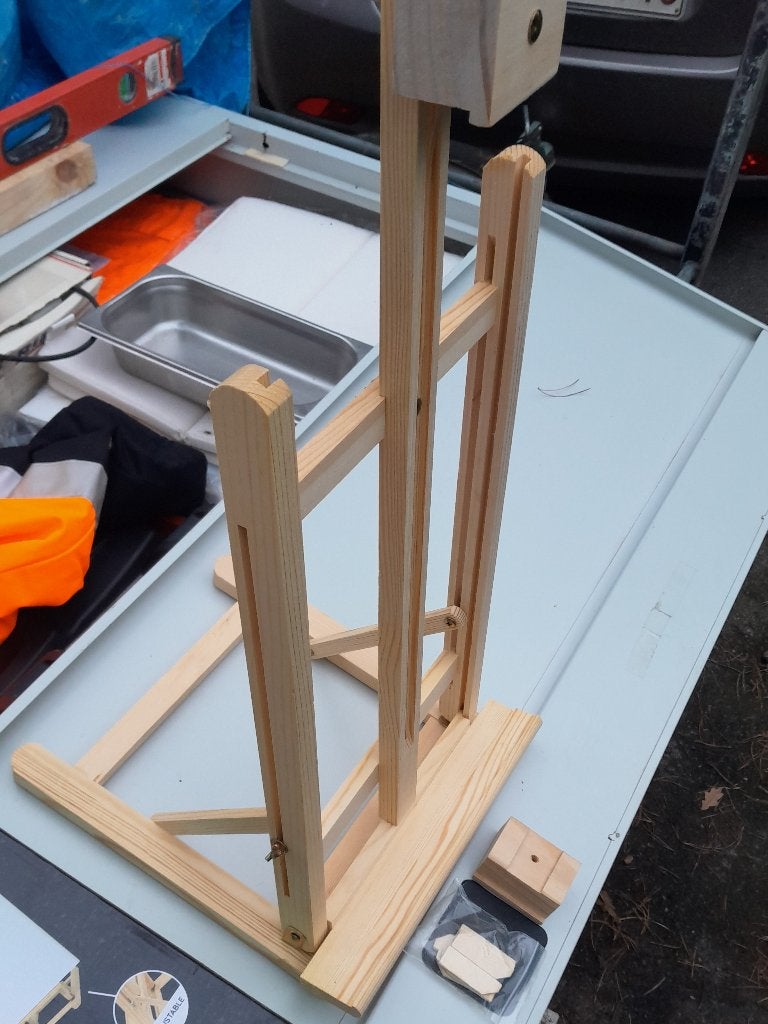 Tafel Schilders Ezel (verstelbaar), Hobby en Vrije tijd, Ophalen of Verzenden, Ezel