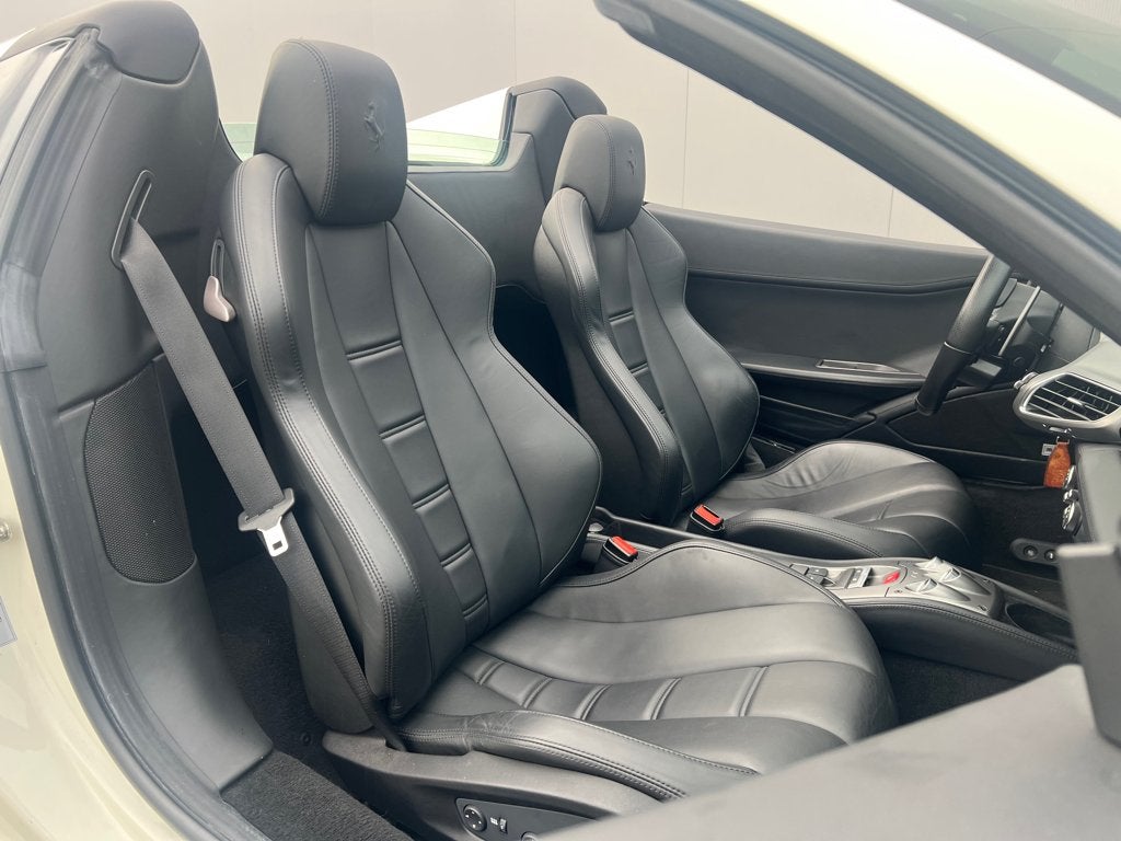 458 Spider, Auto's, Ferrari, Achterwielaandrijving, Zwart, Cabriolet, Wit