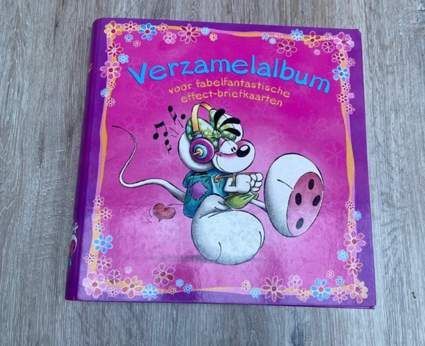 Diddl verzamelmap/classeur met collectie blaadjes, Enlèvement, Comme neuf
