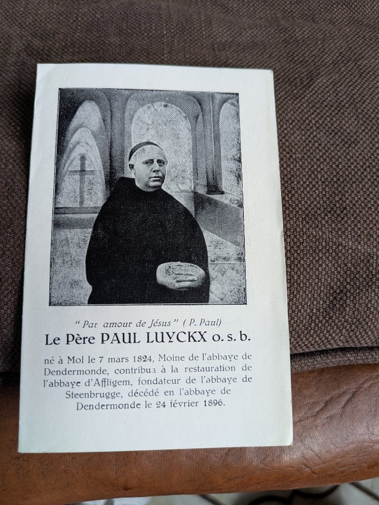 Paul luyckx, Verzamelen, Ophalen of Verzenden, Gebruikt, Kaart of Prent, Christendom | Katholiek