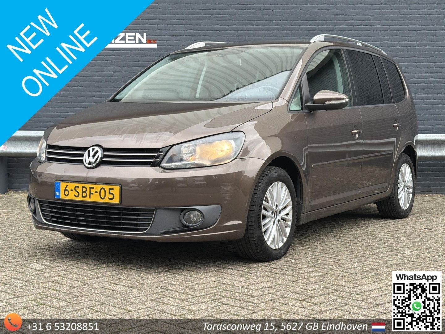 Volkswagen Touran 1.6 TDI Comfortline BlueMotion | Cruise |, Autos, 121 g/km, Achat, Entreprise, Boîte manuelle