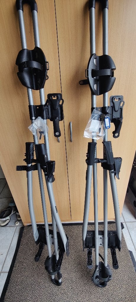 Fiets dragers - Thule Freeride 532, Autos : Divers, Porte-vélos, Enlèvement, 2 vélos, Comme neuf, Galerie de toit