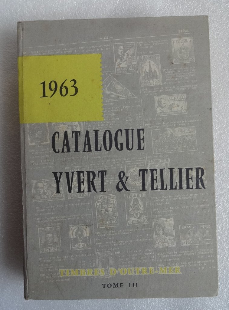 Catalogue Yvert & Tellier, Ophalen of Verzenden, Catalogus