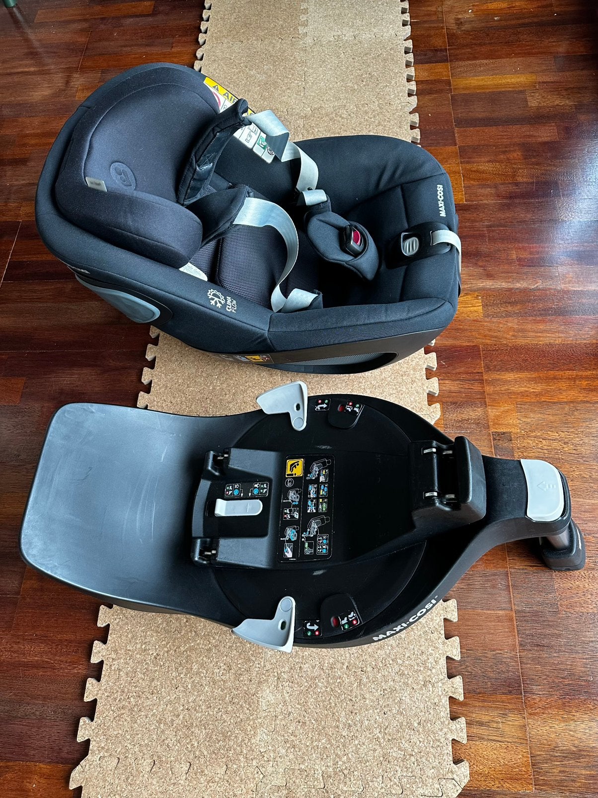 Maxi-Cosi Pearl 360 + FamilyFix 360, Enlèvement, Comme neuf, Maxi-Cosi, Isofix