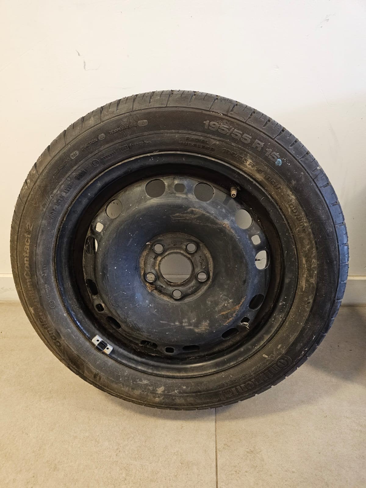 Reservewiel 195/55R/R15 Nieuw, Autos : Pièces & Accessoires, Enlèvement