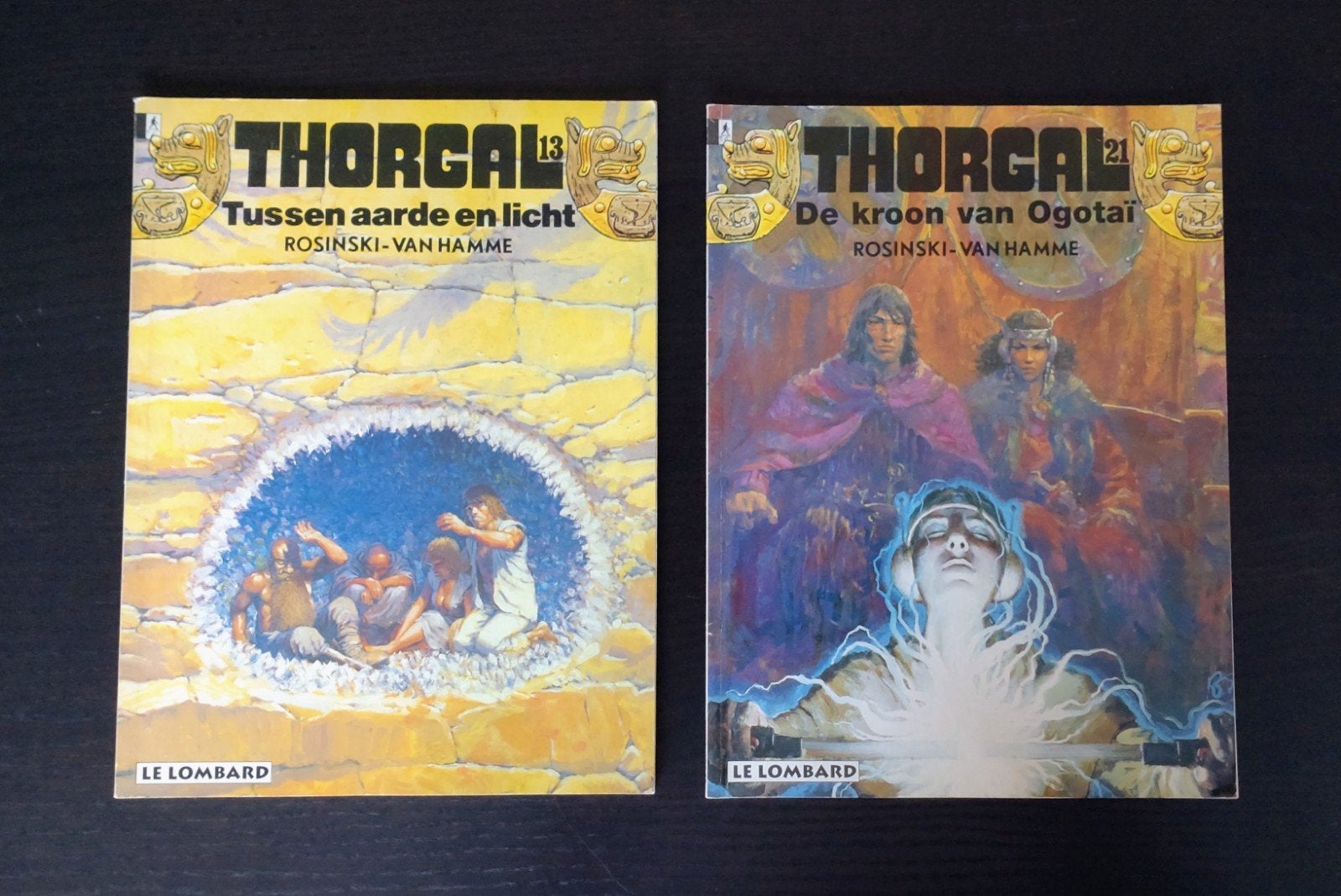 Strips: Thorgal, Boeken, Meerdere stripboeken, Ophalen, Gelezen