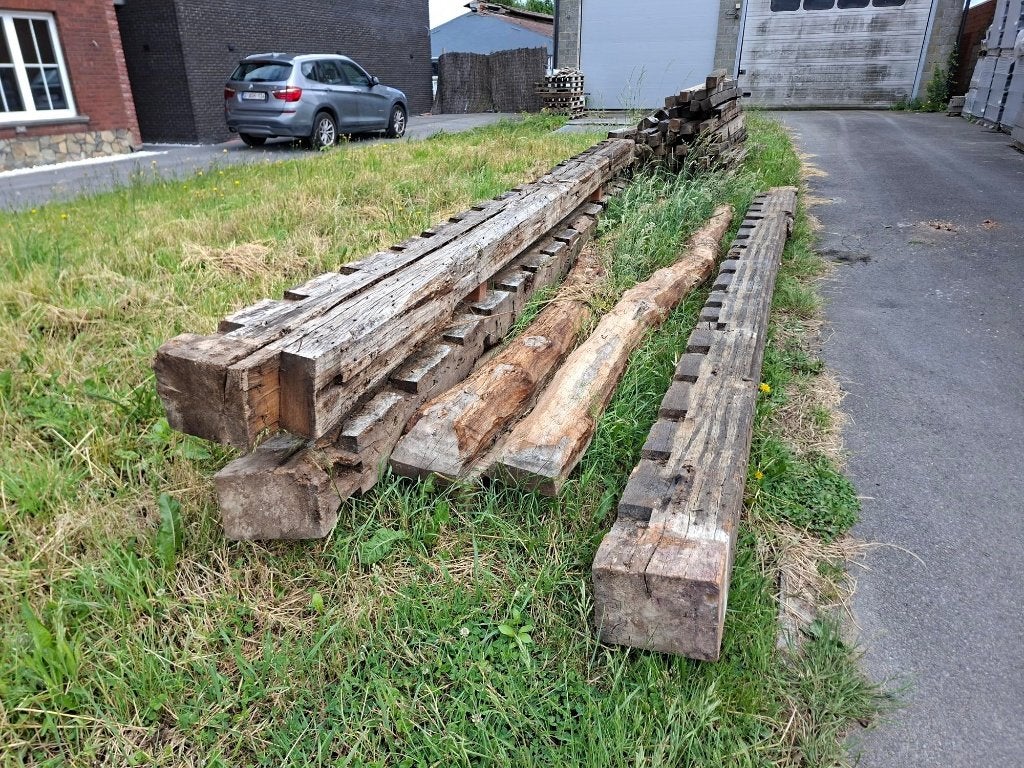 noix de chêne et barres pour enfants, Bricolage & Construction, Bois & Planches, Enlèvement, Utilisé, Chêne, Poutre