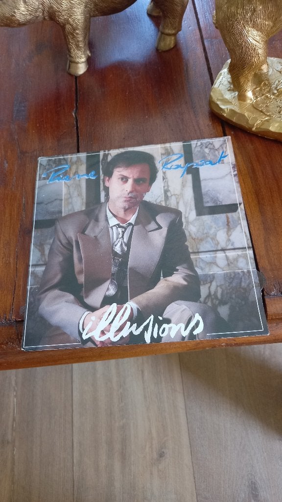 vinyl (45T) pierre rapsat "illusions", CD & DVD, Enlèvement, Comme neuf, Pop