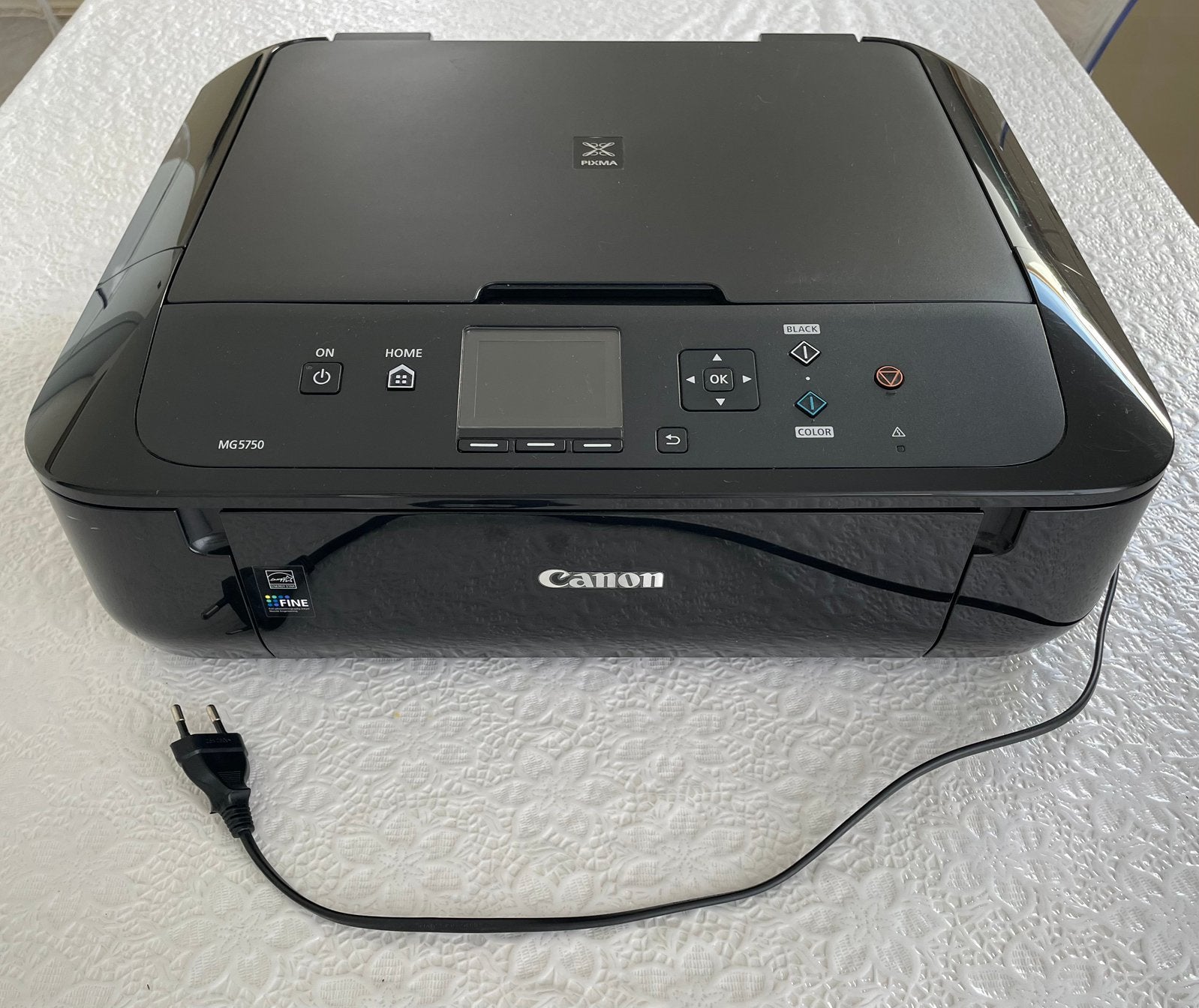 Imprimante Canon Pixma MG 5750 pour réparation ou pièces, Informatique & Logiciels, Copier, Imprimante, Wi-Fi intégré, Enlèvement