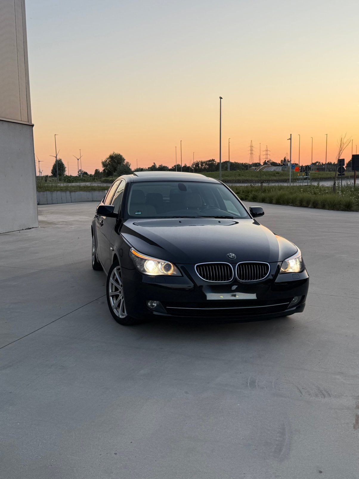 Bmw E60 525d facelift, Auto's, Automaat, 4 deurs, Achterwielaandrijving, Beige