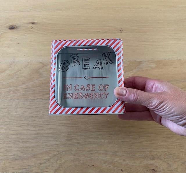 Mooie Blikken Spaarpot – Nieuw!, Verzamelen, Ophalen of Verzenden, Nieuw, Metaal of Blik, Object of Gebouw