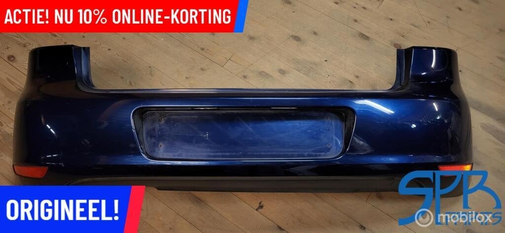 Vw GOLF 6 VI LD5Q ACHTERBUMPER 5K6807421 BUMPER DIFFUSER D5Q, Auto-onderdelen, Gebruikt, Volkswagen, Ophalen of Verzenden, Volkswagen