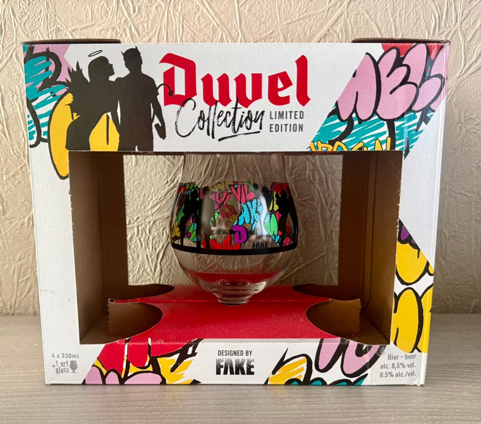 Duvel (glas Fake USA-versie), Enlèvement, Comme neuf, Verre ou Verres, Duvel