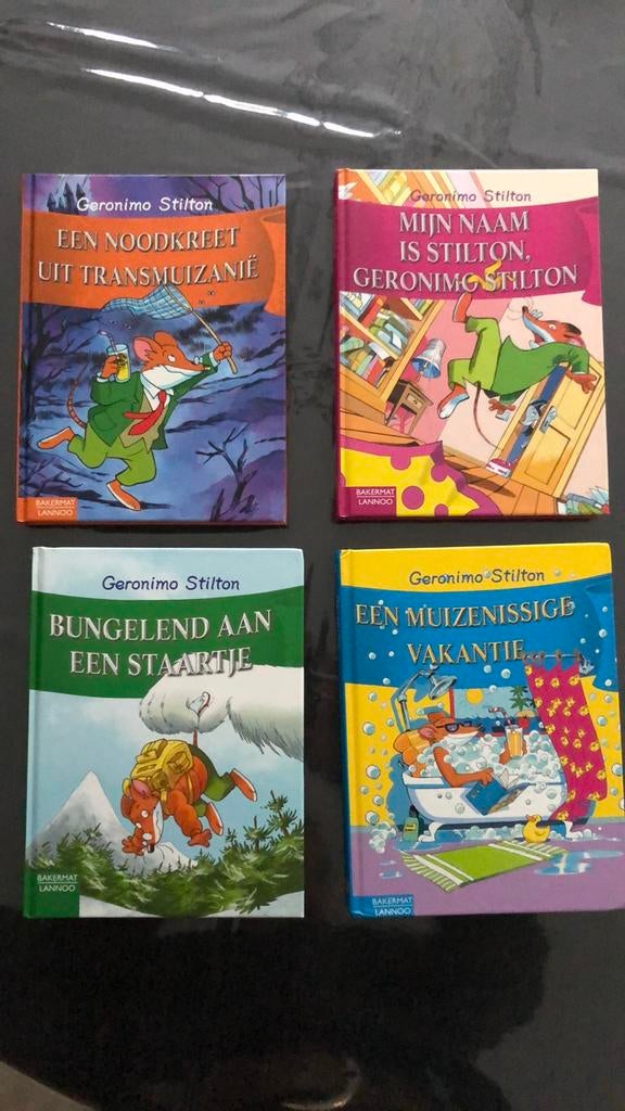 Pakket boeken Geronimo Stilton, Boeken, Ophalen, Zo goed als nieuw