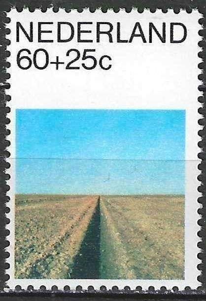 Pays-Bas 1981 - Yvert 1148 - Timbres d'été - Paysage (PF), Envoi, Non oblitéré