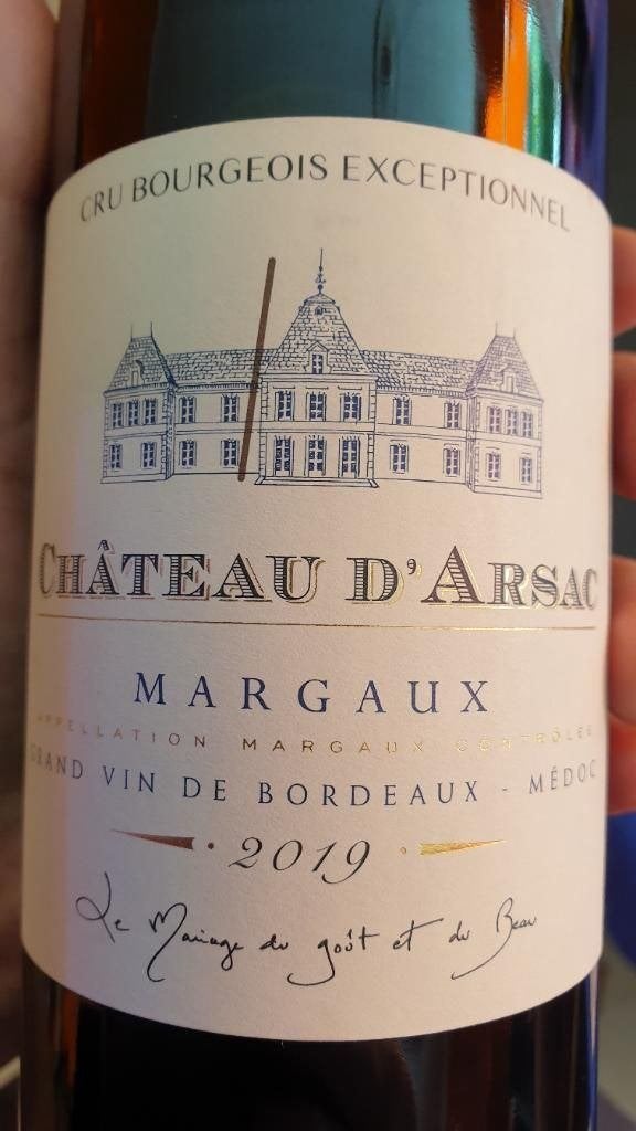 Cru Bourgeois Exceptionnel - Chateau D'Arsac 2019 - OWC 6Bt, Frankrijk, Nieuw, Ophalen of Verzenden, Rode wijn