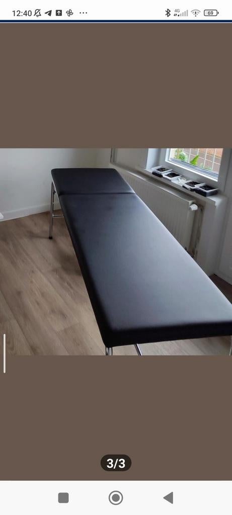 Massage- en behandeltafel, Ophalen, Massagetafel