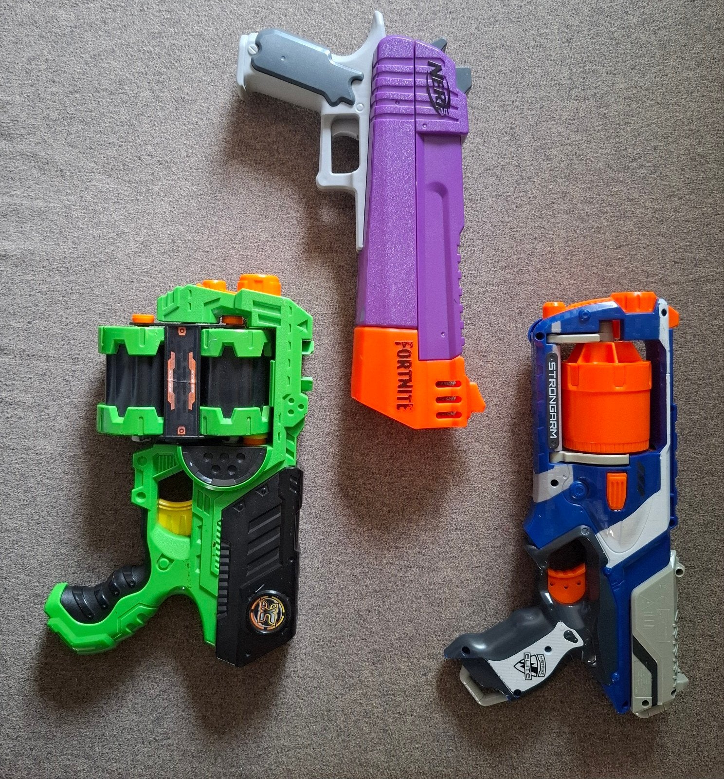 Nerf geweren, Verzenden, Gebruikt